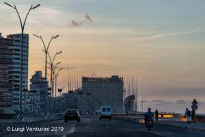 La Habana - tramonto sul Malecon