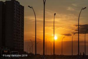 La Habana -tramonto sul Malecon