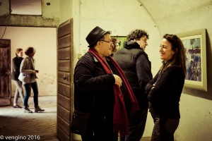 Gianpiero, Ornella, Pablo e sullo sfondo Mary       